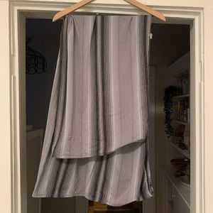 Lululemon Stripe Shawl Scarf